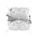 amsterdam bridge tattoo design idea