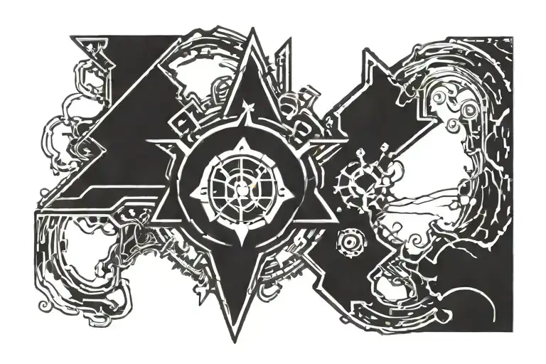 Fallout vault logo tattoo design idea