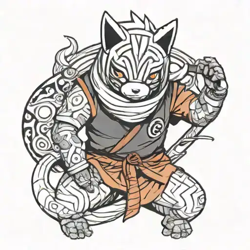 Naruto anbu styled tattoo tattoo design idea