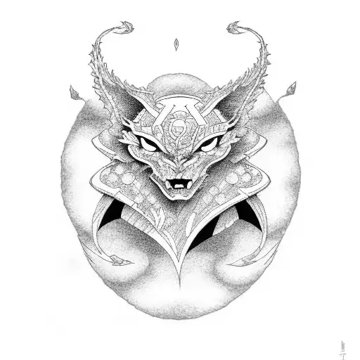 90s anime nostalgia tattoo design idea