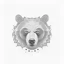 Madrid bear and strawberry tree tattoo design idea