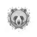 Madrid bear and strawberry tree tattoo design idea