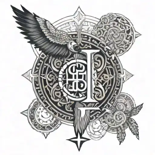 Of This We Are Witnesses in Greek Bible tattoo design idea