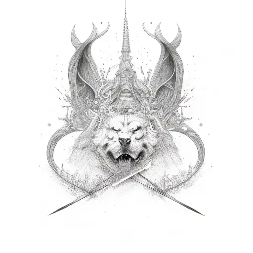 BloodLine tattoo design idea