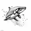 orca tattoo design idea