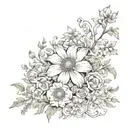 Blessing tattoo design idea