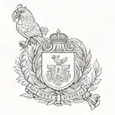 Peruvian Flag tattoo design idea