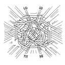 Incorporate the word"In-yeon" into the design, emphasizing simplicity and elegance. Consider elements of destiny tattoo design idea