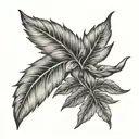 laurel wreath tattoo design idea