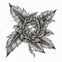laurel wreath tattoo design idea