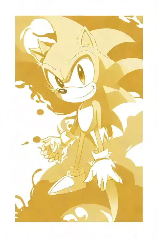 sonic tattoo design idea