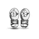 A pair of maracas with cuban flag tattoo design idea