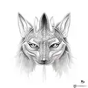 Anubis  tattoo design idea