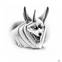 Anubis  tattoo design idea