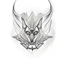 Anubis  tattoo design idea