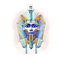 pharaoh  tattoo design idea