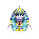 pharaoh  tattoo design idea