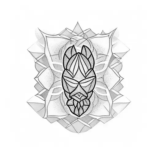 Pineapple tattoo design idea