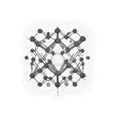 psilocybin molecule  tattoo design idea