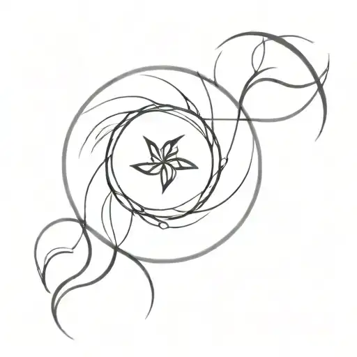 NEDA symbol tattoo design idea