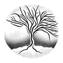 willow tree tattoo design idea