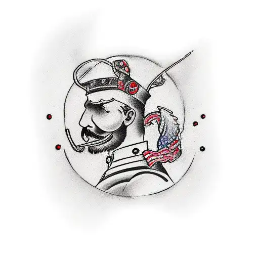 time, travel, early marriage, successful and king tattoo design idea