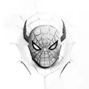 LR 0:53 with an Spiderman tattoo design idea