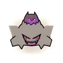 dark gengar  tattoo design idea