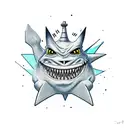  gengar  tattoo design idea