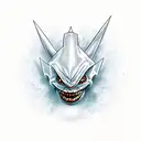  gengar  tattoo design idea