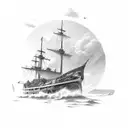 maritime background, include my children names Brantley, Rylan and Tage. Gillis tattoo design idea