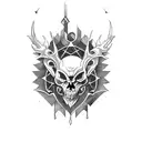 dark  tattoo design idea