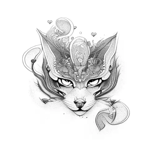 amor tattoo design idea