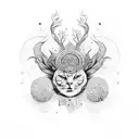 amor tattoo design idea