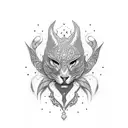 rave tattoo design idea