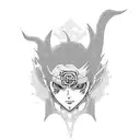 Itachi graphics tattoo design idea