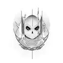 Itachi graphics tattoo design idea