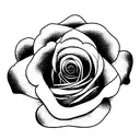 V for Vendetta with roses tattoo design idea