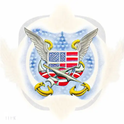 american flag , we the people, navy seal tattoo design idea