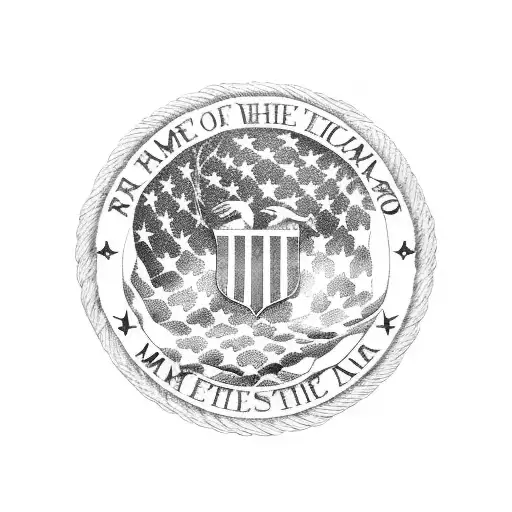 american flag , we the people, navy seal tattoo design idea