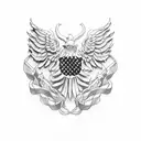 american flag , we the people, navy seal tattoo design idea