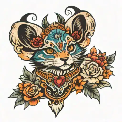 DODGE, MEEKO, MAX tattoo design idea