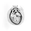 womb heart tattoo tattoo design idea