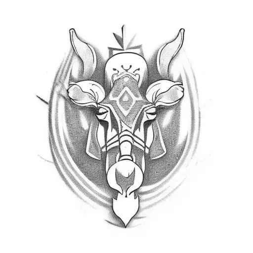 maak een tattoo met de Zeeuwse leeuw, die de huid open trekt waarna de blauw witte strepen van de Zeeuwse vlag verschijn tattoo design idea