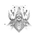 indio charrua tattoo design idea