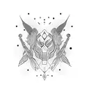 indio charrua tattoo design idea