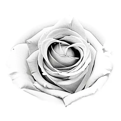 roses with a reoman numeral clock and heart tattoo design idea