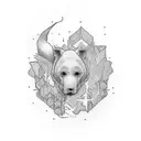 simplistic pnw tattoo design idea