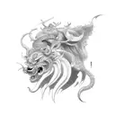 raijin tattoo design idea