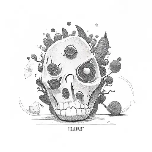 peashoot woth the words 'Remember who the fuck you are' tattoo design idea